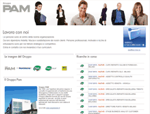 Tablet Screenshot of lavoraconnoi.gruppopam.it